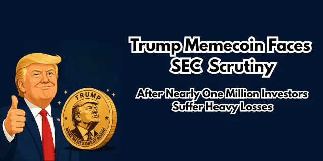Trump Memecoin Faces SEC Scrutiny After Nearly One Million Investors Suffer Heavy Losses
