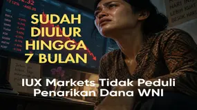 Diulur - Ulur Sudah Sampai 7 Bulan ?! Broker IUX Markets Tidak Peduli Keresahan WD Klien Indonesia