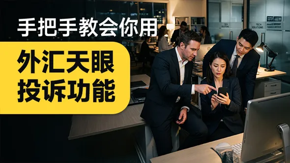 外汇天眼进行维权和曝光,今天手把手教你用会这个投诉功能
