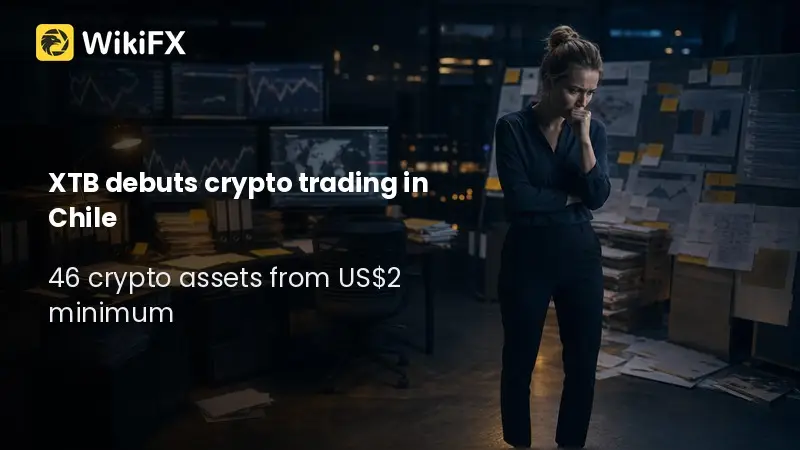 XTB Tests Chile Again, Launches Spot Crypto with 46 Assets