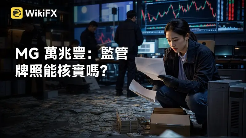 MG 萬兆豐評價:官網宣稱香港黃金交易所會員,但監管牌照能核實嗎?