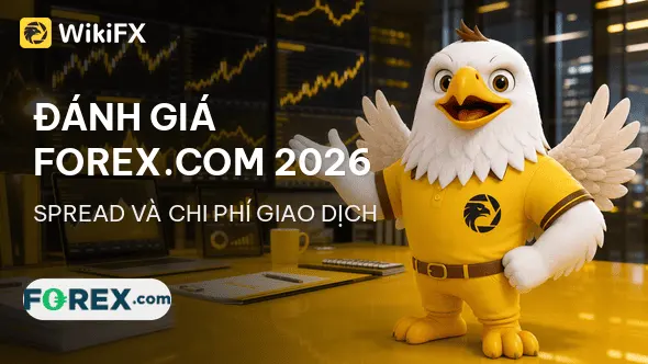 Đánh giá sàn Forex FOREX.com 2026: Spread và chi phí giao dịch - WikiFX Review