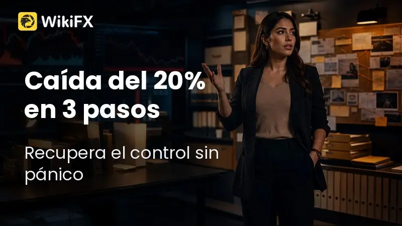 Tu cuenta cayó 20%: 3 pasos para recobrar la calma