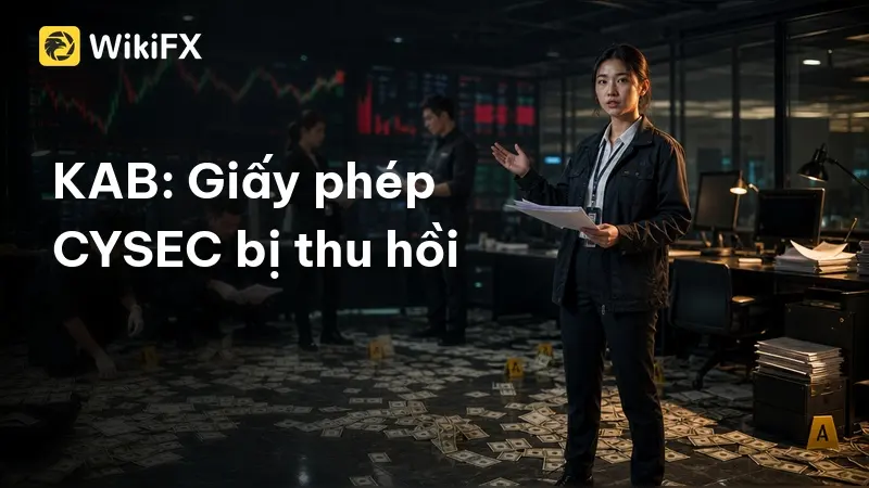 KAB bị thu hồi giấy phép CYSEC: Người dùng đồng loạt báo mất liên lạc và không rút được tiền