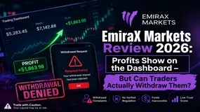 EmiraX Markets Review 2026: Profits Show on the Dashboard - But Can Traders Actually Withdraw Them?