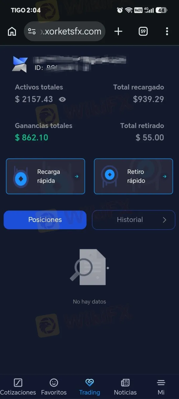XORKETS FX estafa XORKETS FX estafa