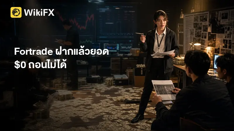 Fortrade รีวิว 2026 , ฝากเงินแล้วยอด $0 ถอนก็ทำไม่ได้ เกิดอะไรขึ้น?