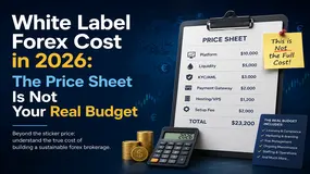 White Label Forex Cost in 2026: The Price Sheet Is Not Your Real Budget