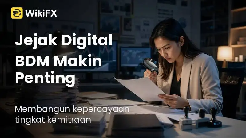 Jejak Digital BDM Makin Penting di Forex/CFD
