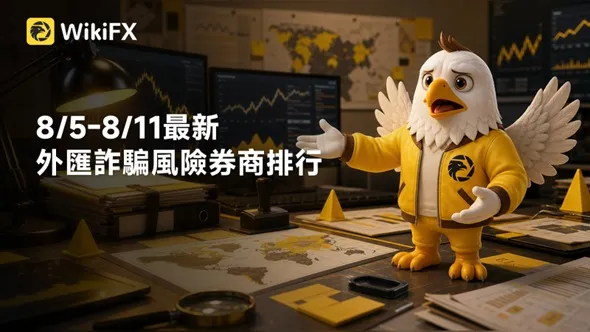 8/5-8/11最新外匯詐騙風險券商排行:OpixTech、AEA GLOBAL LINK、equiti、Jetafx