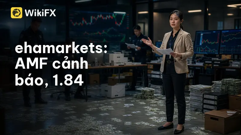 ehamarkets có uy tín không? Điểm 1.84, bị AMF liệt vào danh sách đen