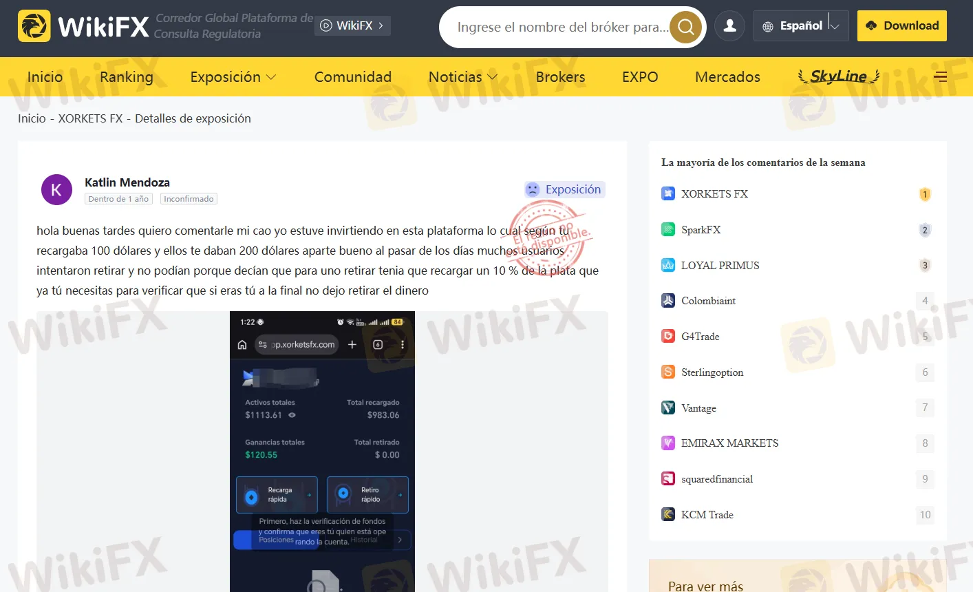 Estafa XORKETS FX Estafa XORKETS FX