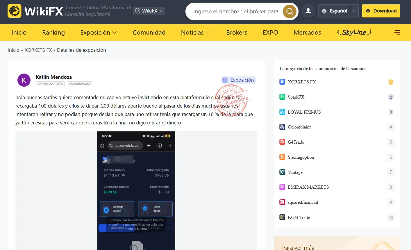 Estafa XORKETS FX