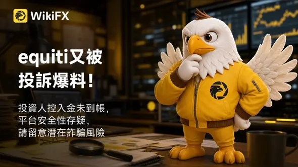equiti又被投訴爆料!投資人控入金未到帳,平台安全性存疑,請留意潛在詐騙風險