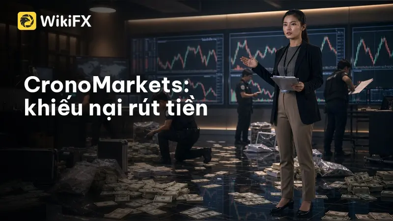 Đánh giá CronoMarkets: Điểm tín nhiệm 1.92 và khiếu nại không rút được tiền