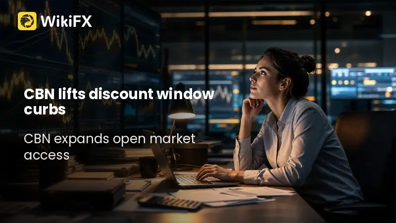 CBN lifts discount window curbs tied to FX, securities