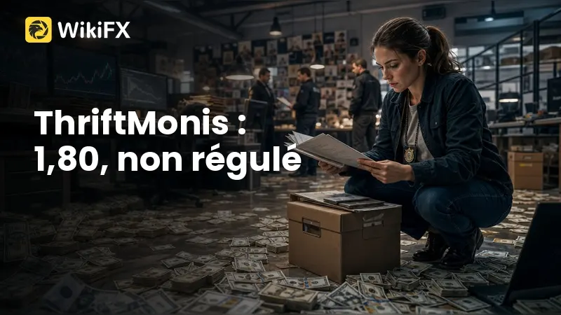 ThriftMonis avis : note de 1,80 et aucune information réglementaire trouvée