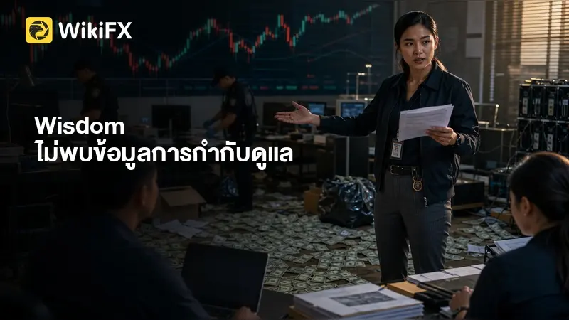 รีวิว Wisdom: คะแนน 1.84 ไม่พบข้อมูลการกำกับดูแล ถอนเงินไม่ได้จริงหรือไม่?