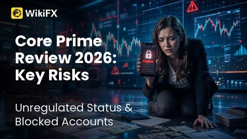 Core Prime Review 2026: Unregulated Status, Blocked Accounts, and Key Risks