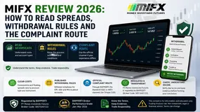 MIFX Review 2026: How to Read Spreads, Withdrawal Rules and the Complaint Route
