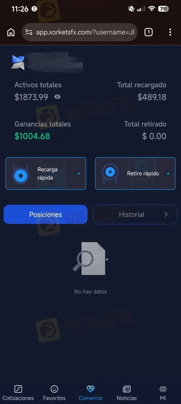 XORKETS FX estafa XORKETS FX estafa