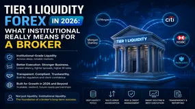 Tier 1 Liquidity Forex in 2026: What Institutional Really Means for a Broker