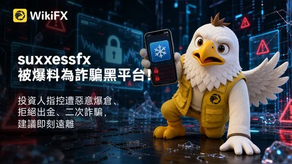 suxxessfx被爆料為詐騙黑平台!投資人指控遭惡意爆倉、拒絕出金、二次詐騙,建議即刻遠離