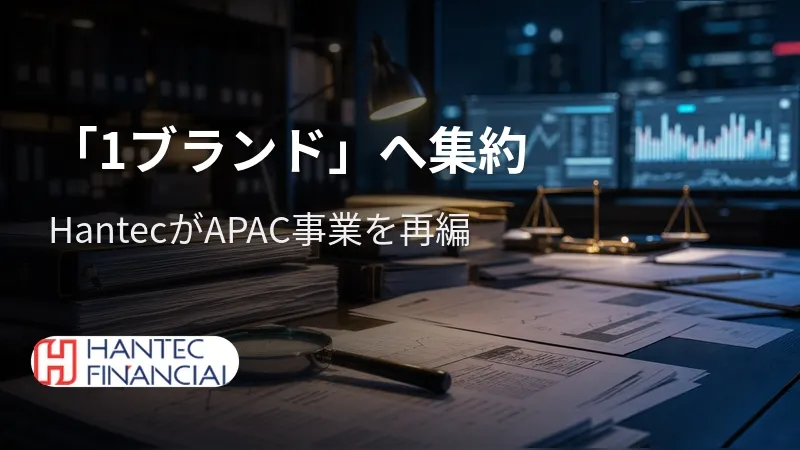 「1ブランド」へ集約 HantecがAPAC事業を再編
