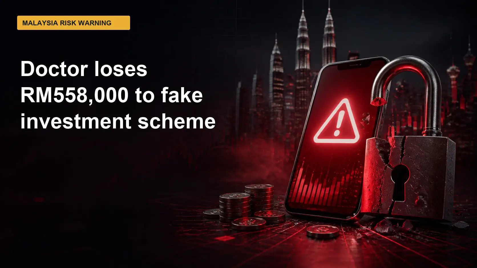 Doctor loses RM558,000 to fake investment scheme
