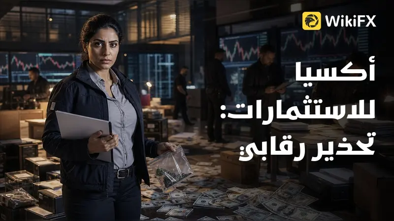 مراجعة أكسيا للاستثمارات: تحذيرات رقابية وشكاوى سحب متكررة تستدعي الفحص قبل الإيداع