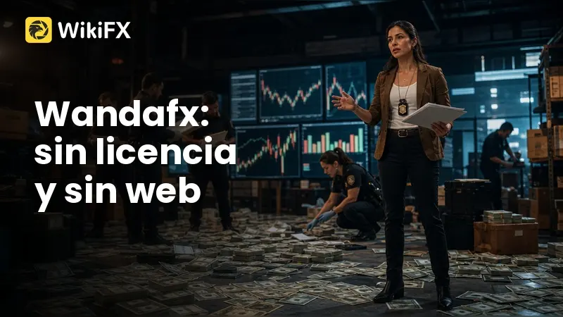 Reseña de Wandafx: sin licencia registrada y con su dominio oficial a la venta
