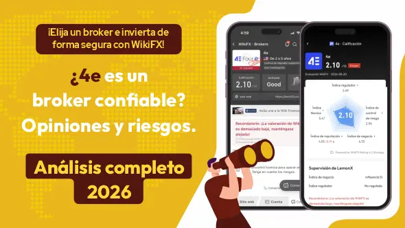 ¿4e es una estafa o un bróker confiable? Análisis del bróker 2026