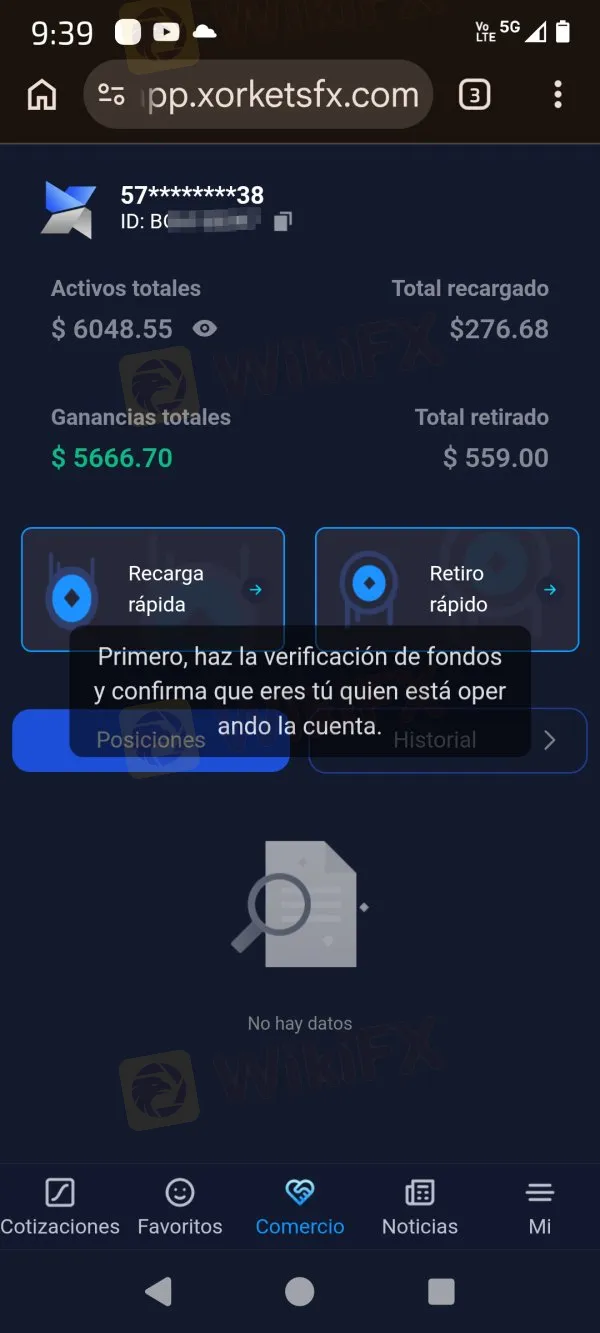 XORKETS FX estafa XORKETS FX estafa