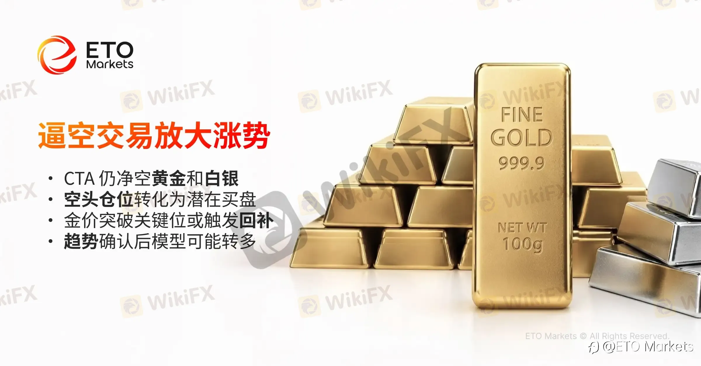 ETO Markets TrendWatch|黄金重新走强:五大因素共振,贵金属交易升温