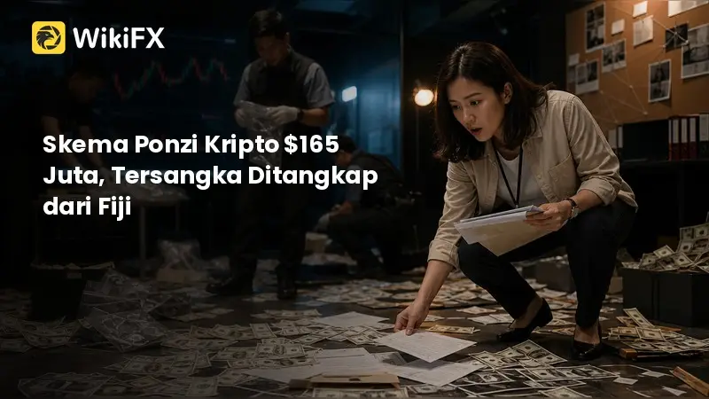 Skema Ponzi Kripto $165 Juta, Tersangka Ditangkap dari Fiji