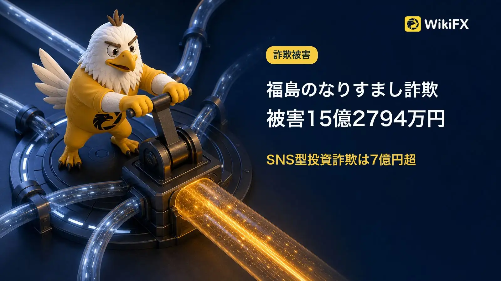 福島県のなりすまし詐欺、7月末で15億2794万円 SNS型投資詐欺が7億円超