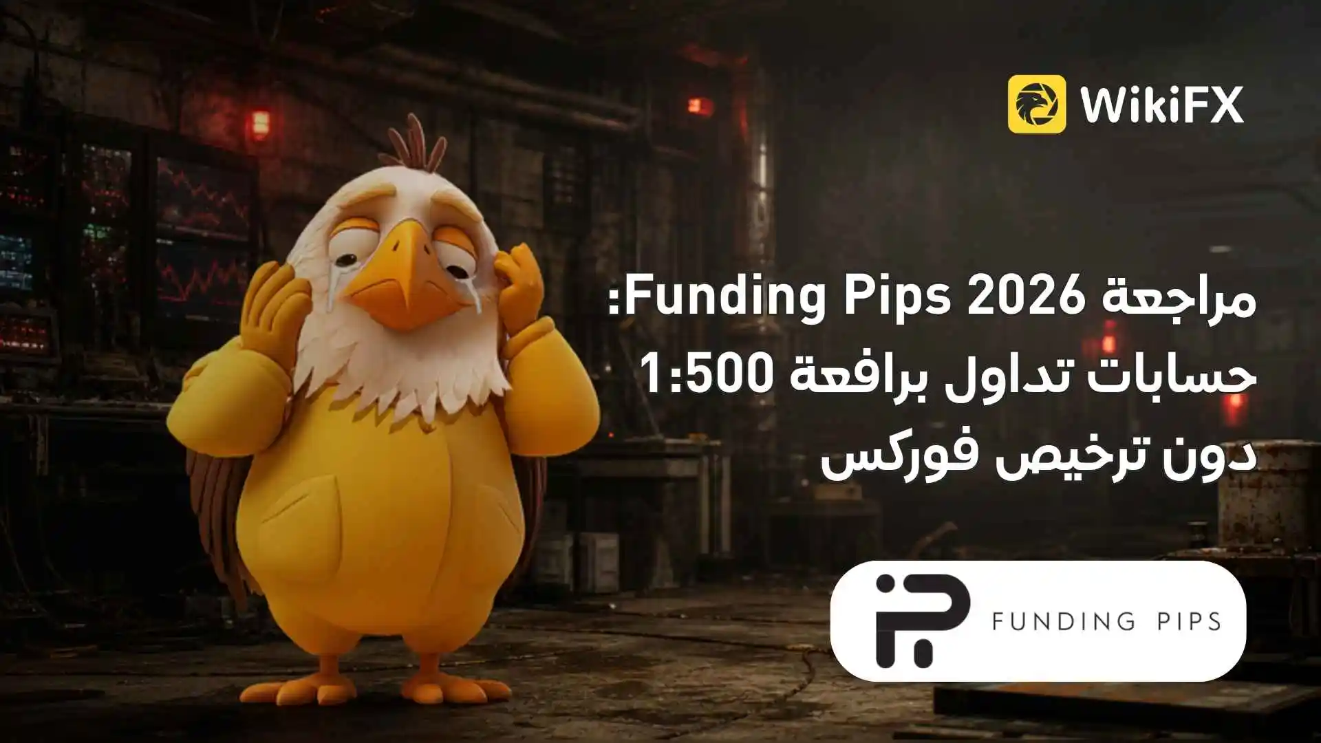 مراجعة Funding Pips 2026: حسابات تداول برافعة 1:500 دون ترخيص فوركس