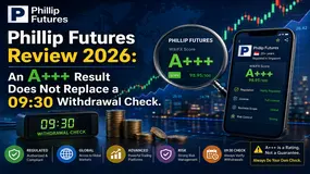 Phillip Futures Review 2026: An A+++ Result Does Not Replace a 09:30 Withdrawal Check