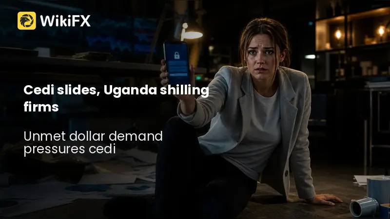 Ghana's cedi slides as Uganda's shilling firms
