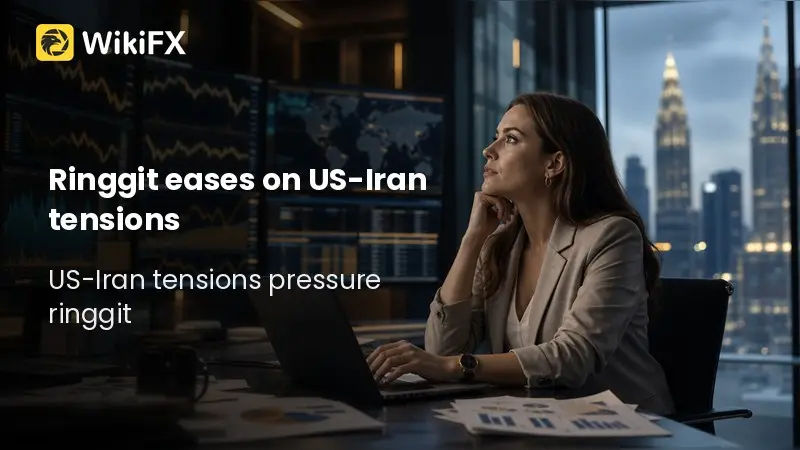 Ringgit eases vs dollar as US-Iran tensions weigh