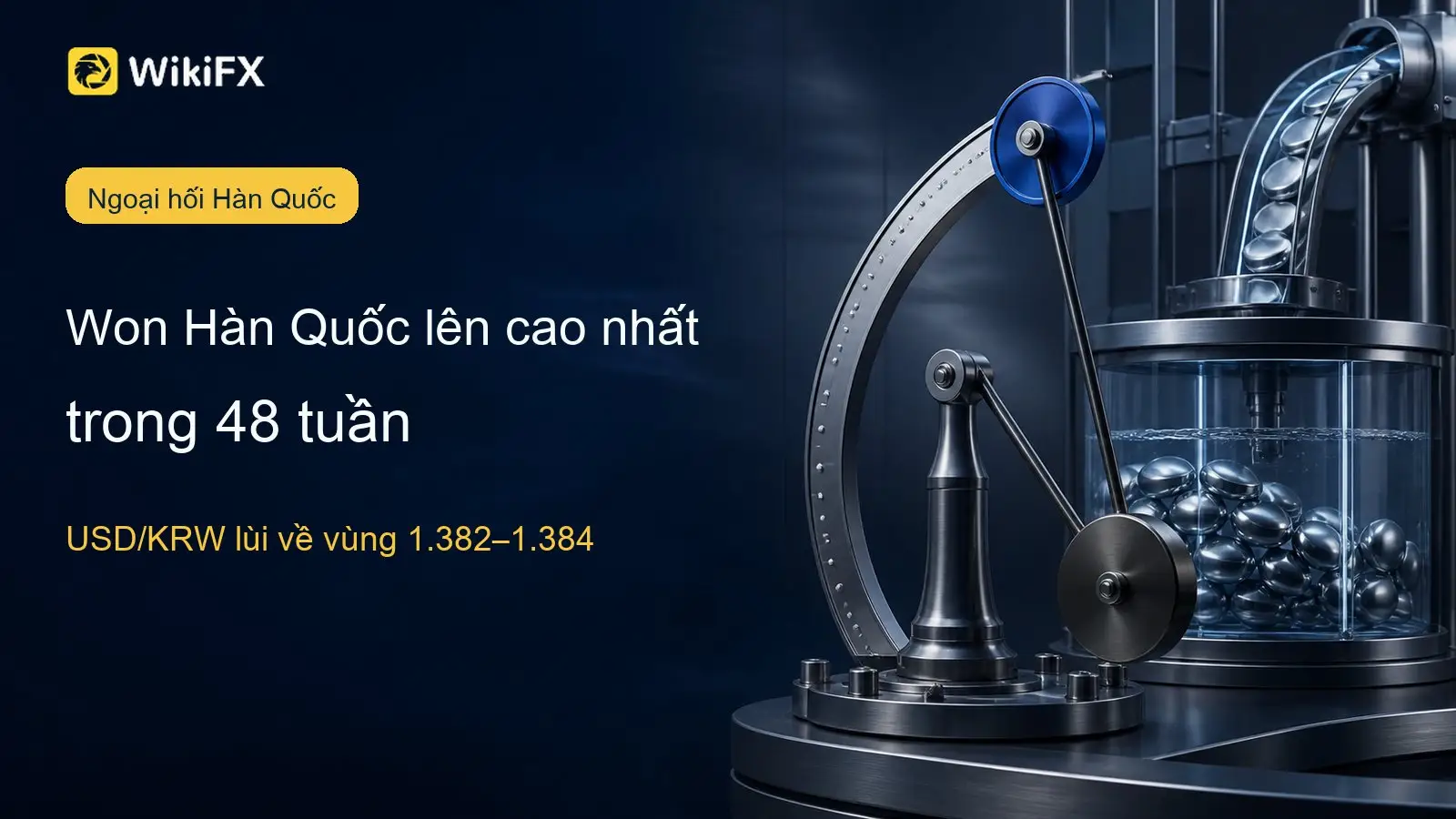 Won Hàn Quốc lên cao nhất 48 tuần
