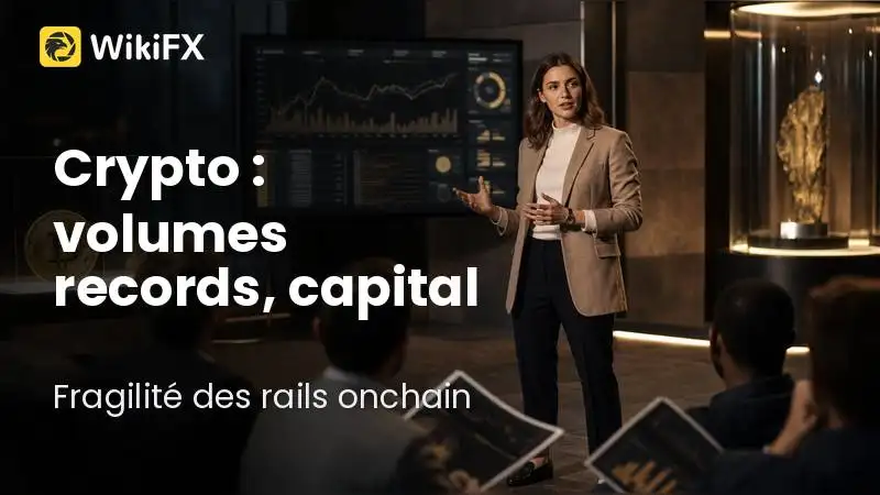 Crypto : volumes records, capital recyclé et fragilité des rails onchain
