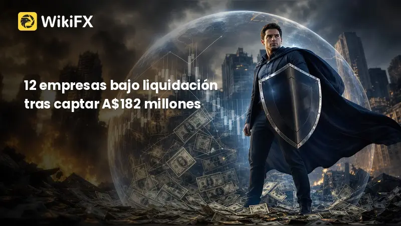 12 empresas bajo liquidación tras captar A$182 millones