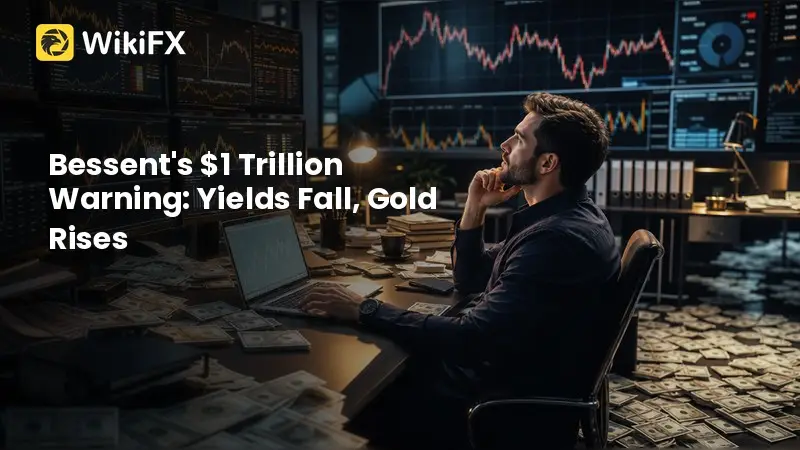 Bessent's $1 Trillion Warning: Yields Fall, Gold Rises