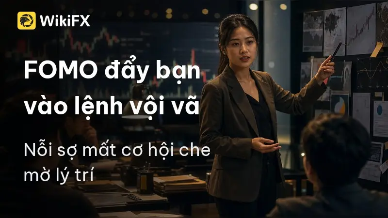 FOMO: Vì sao nỗi sợ bỏ lỡ khiến bạn vào lệnh vội?