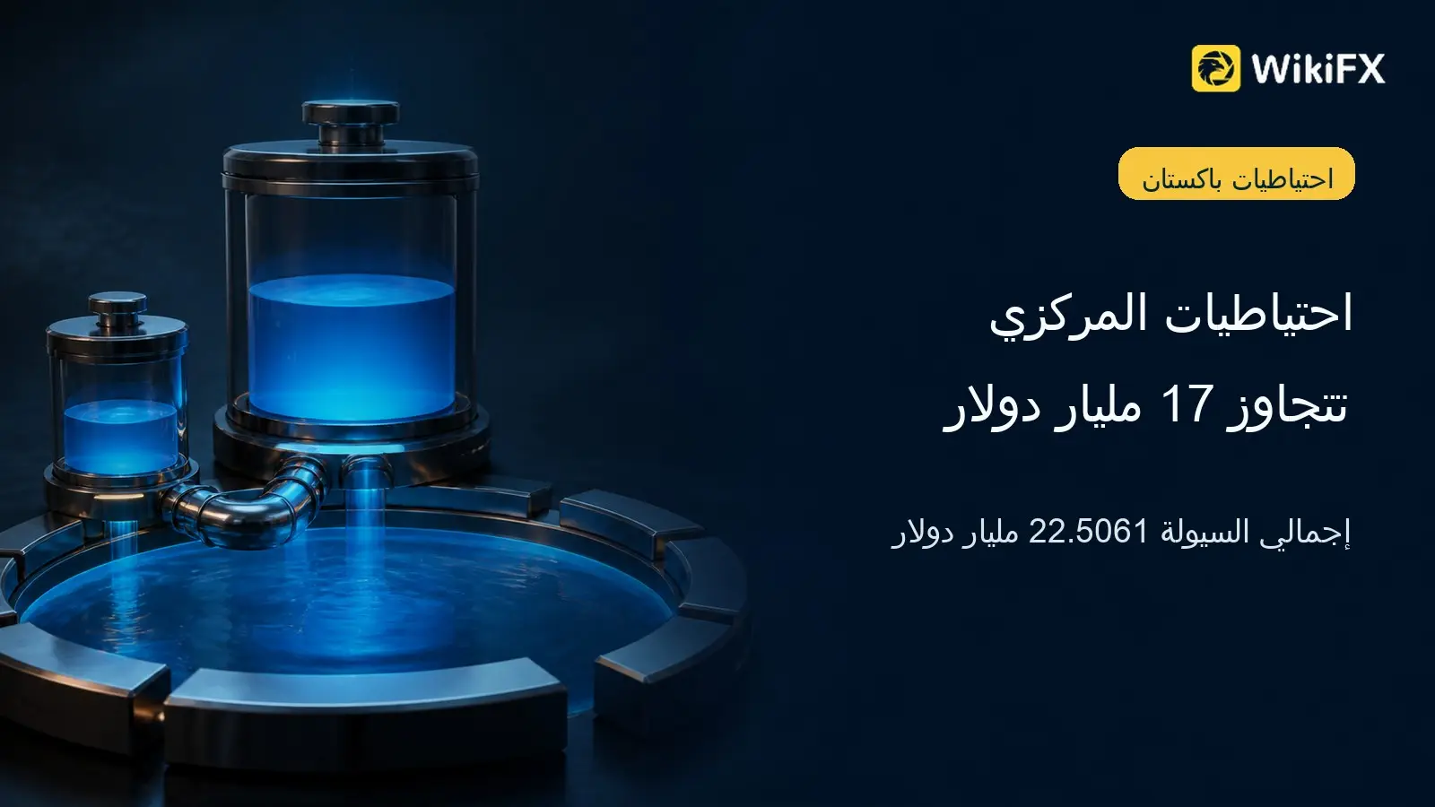احتياطيات بنك الدولة الباكستاني تتجاوز 17 مليار دولار