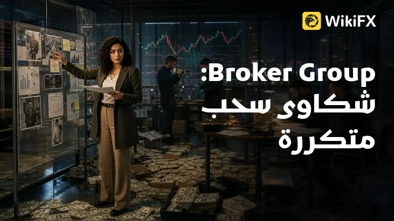 مراجعة Broker Group: حسابات مجمدة وشكاوى سحب متعددة وسط غياب ترخيص فعّال