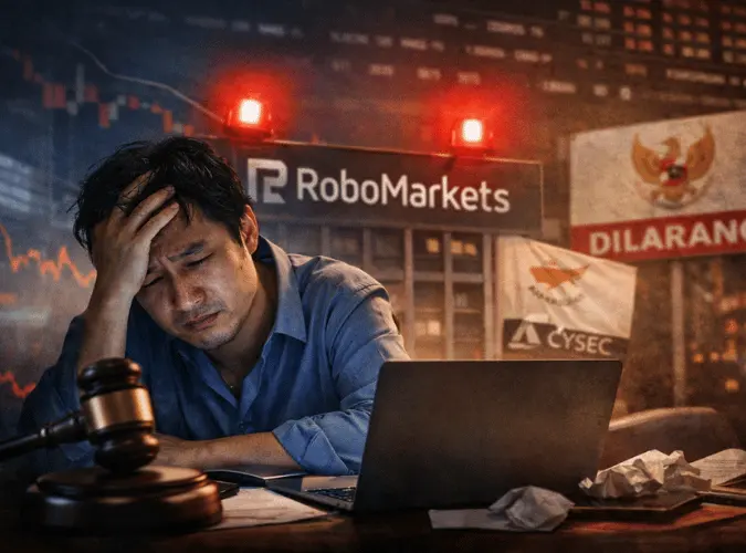 Apakah RoboMarkets Ltd Aman Atau Penipuan Di 2026 ?! Baru Dihukum CySEC & Daftar Hitam BAPPEBTI