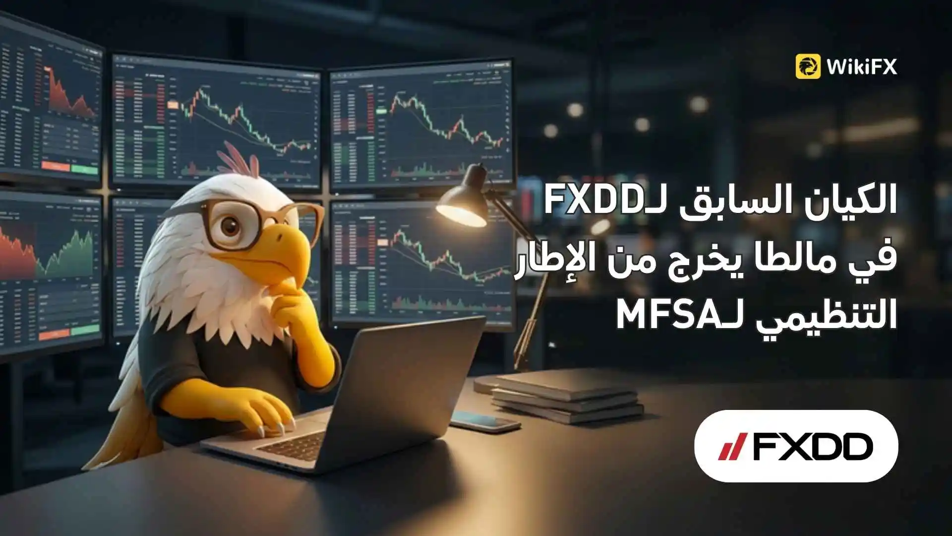 الكيان السابق لـFXDD في مالطا يخرج من الإطار التنظيمي لـMFSA