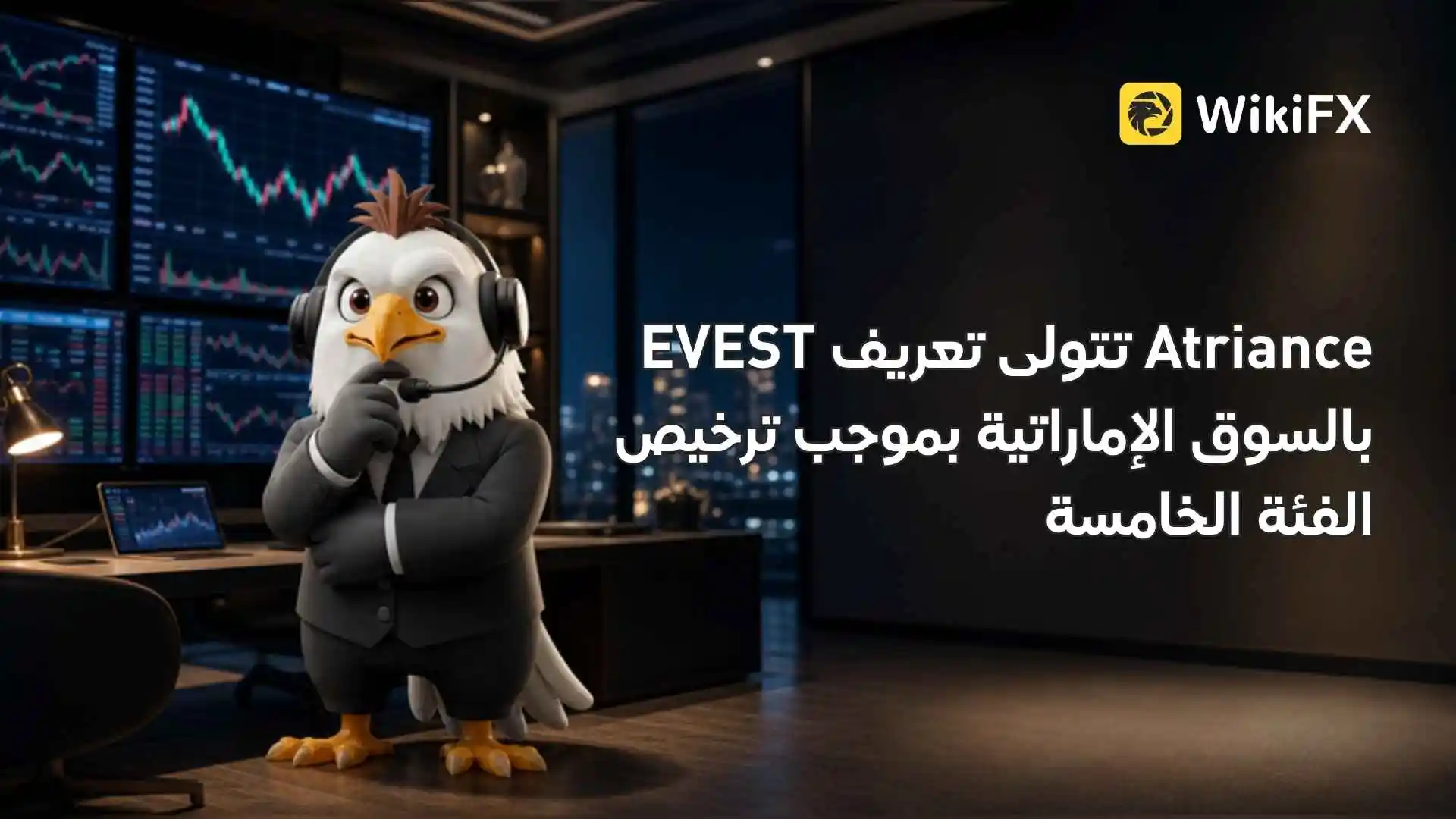 Atriance تتولى تعريف EVEST بالسوق الإماراتية بموجب ترخيص الفئة الخامسة